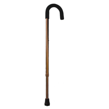 Aluminum Round Handle Canes Brown WR2203