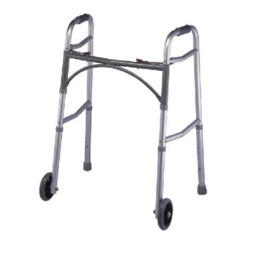 Aluminum Two Button Folding Walker WR3111W5