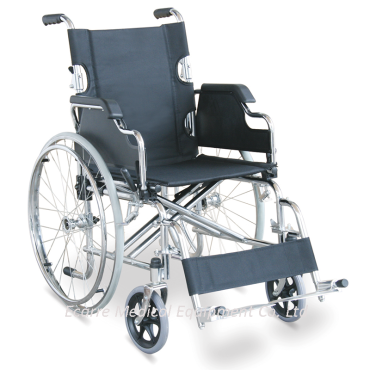 WR6908AQ Steel Wheelchair Chromed