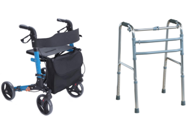 Walker VS Rollator: What are the Differences between Walker & Rollator