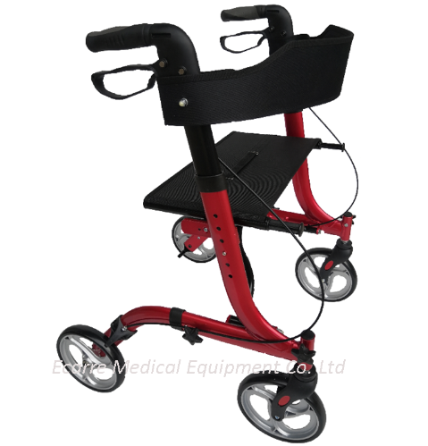 deluxe folding rollator walker