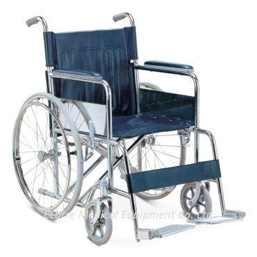  WR6874 High Quality Steel Wheelchair Chromed