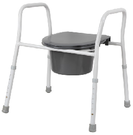 WR5714 Steel Commode Chair 