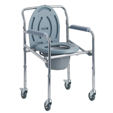 WR5696W Folding Commode Chair