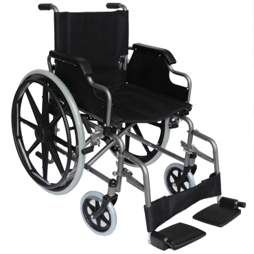 WR6909B Steel Wheelchair Powder Coated  Red