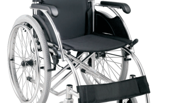  WR6874JF5 High Quality Steel Wheelchair Chromed